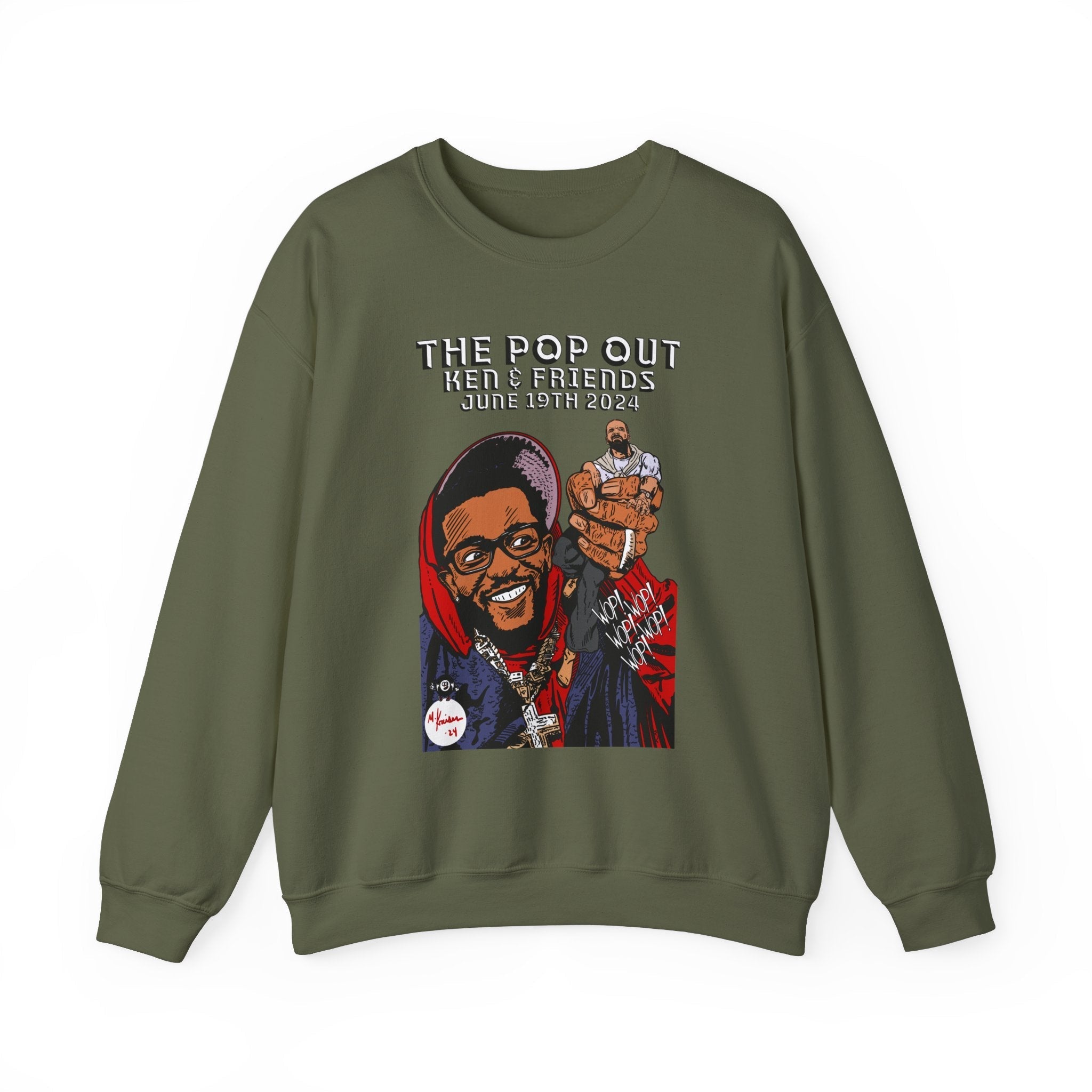 The Pop Out - Unisex Heavy BlendÃ¢â€žÂ¢ Crewneck Sweatshirt T-Shirts, Hoodie | CiraTrend.com (Image 4)