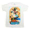 The God of High School Mens T-Shirt - Cast In Front of Orange Backdrop Hoodie, Sweatshirt | CiraTrend.com