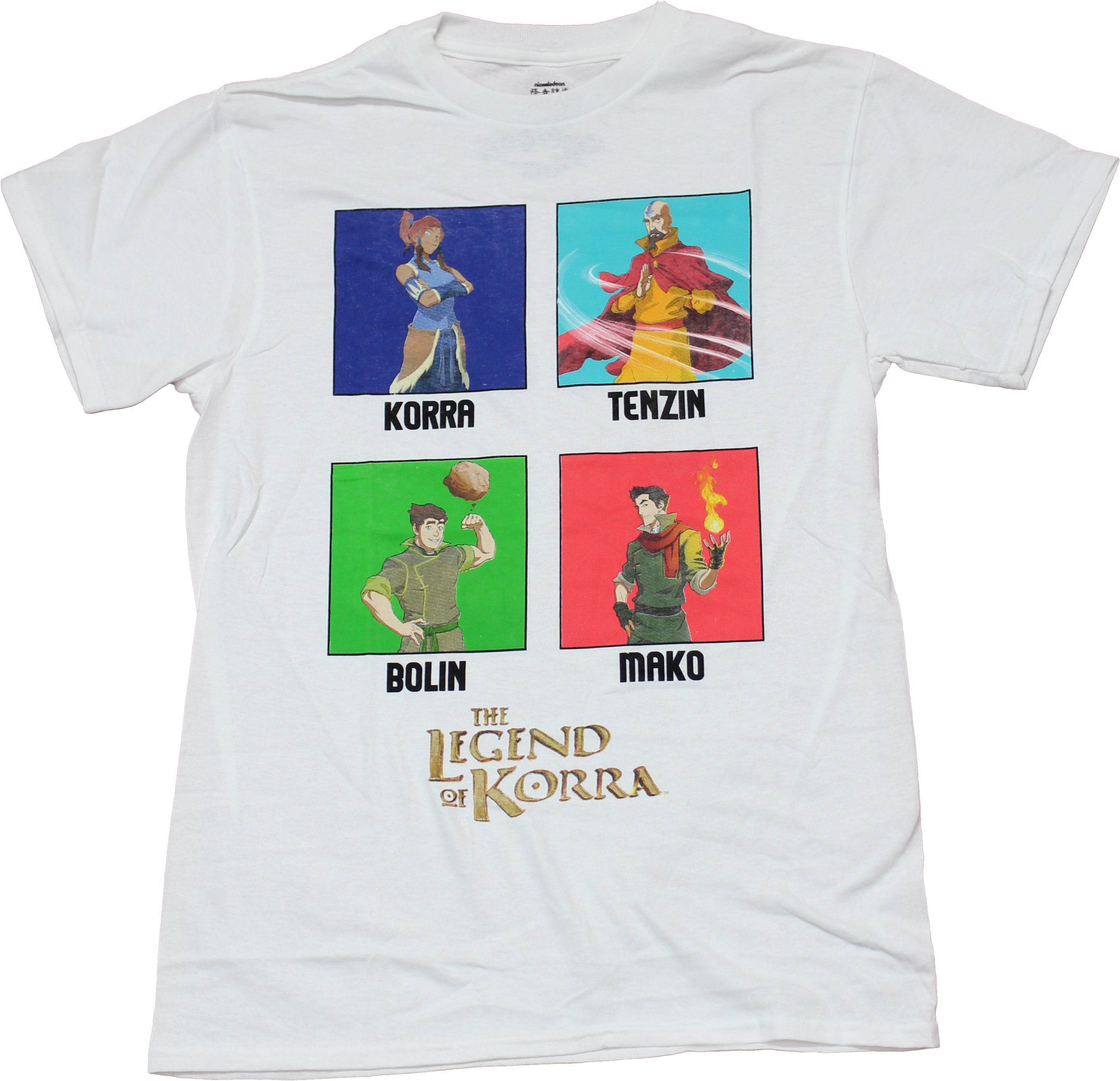 Legend of Korra Mens T-Shirt - Colo Character Boxes Hoodie, Sweatshirt | CiraTrend.com