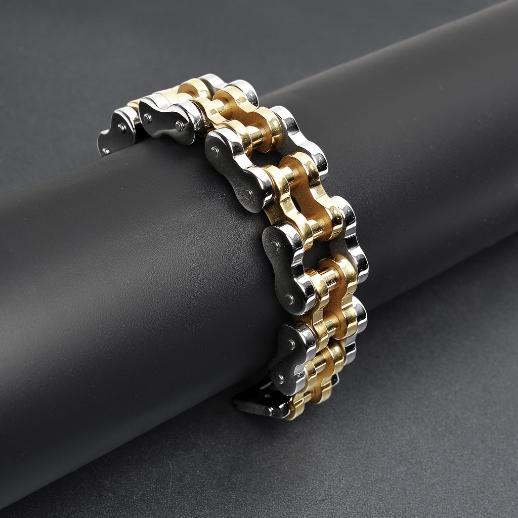 18K Gold PVD Coated Stainless Steel Bike Chain Bracelet T-Shirts, Hoodie, Sweatshirt | CiraTrend.com (Image 2)