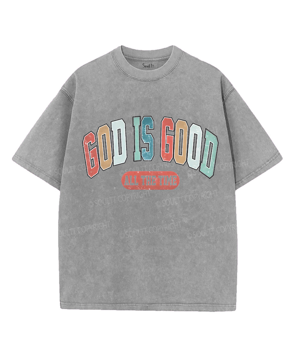 God Is Good Unisex Washed Christian T-shirt Style002 Hoodie, Sweatshirt | CiraTrend.com (Image 2)