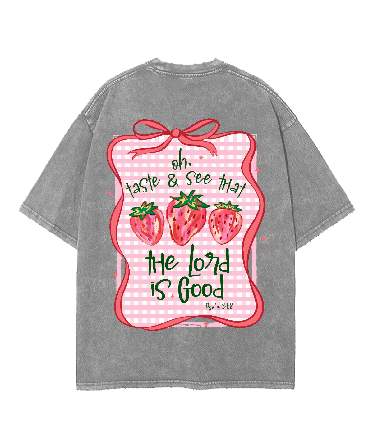 The Lord Is Good Double Sided Unisex Washed Christian T-shirt Style002 Hoodie, Sweatshirt | CiraTrend.com (Image 5)