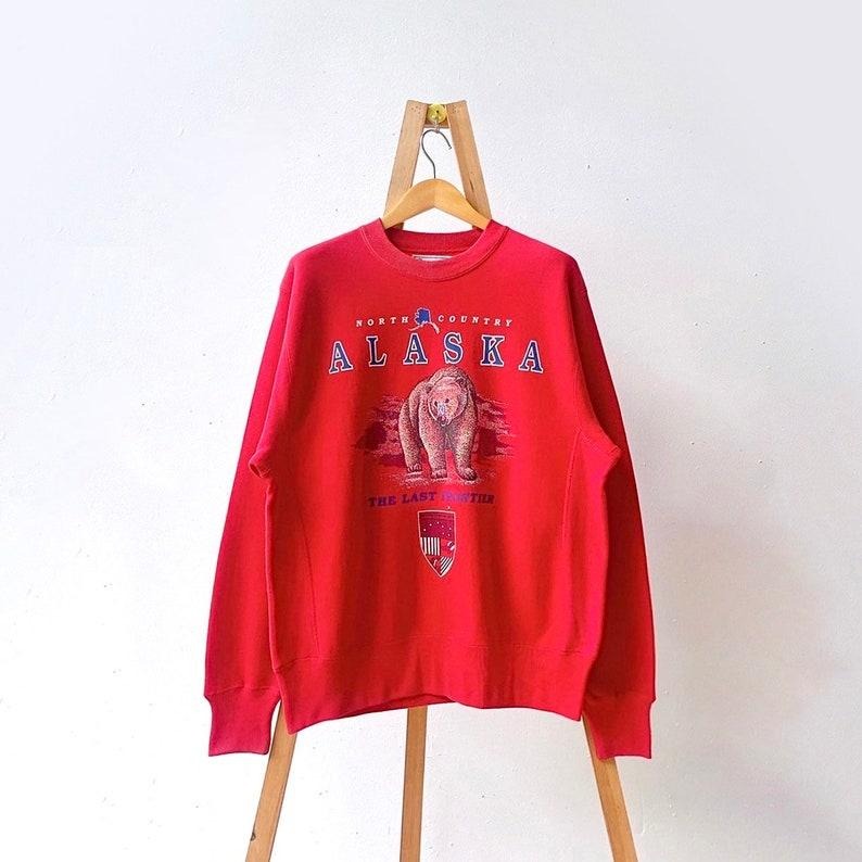 90s Alaska North Country crewneck sweatshirt