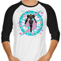90's Hunter - 3/4 Sleeve Raglan T-Shirt Hoodie, Sweatshirt | CiraTrend.com (Image 1)