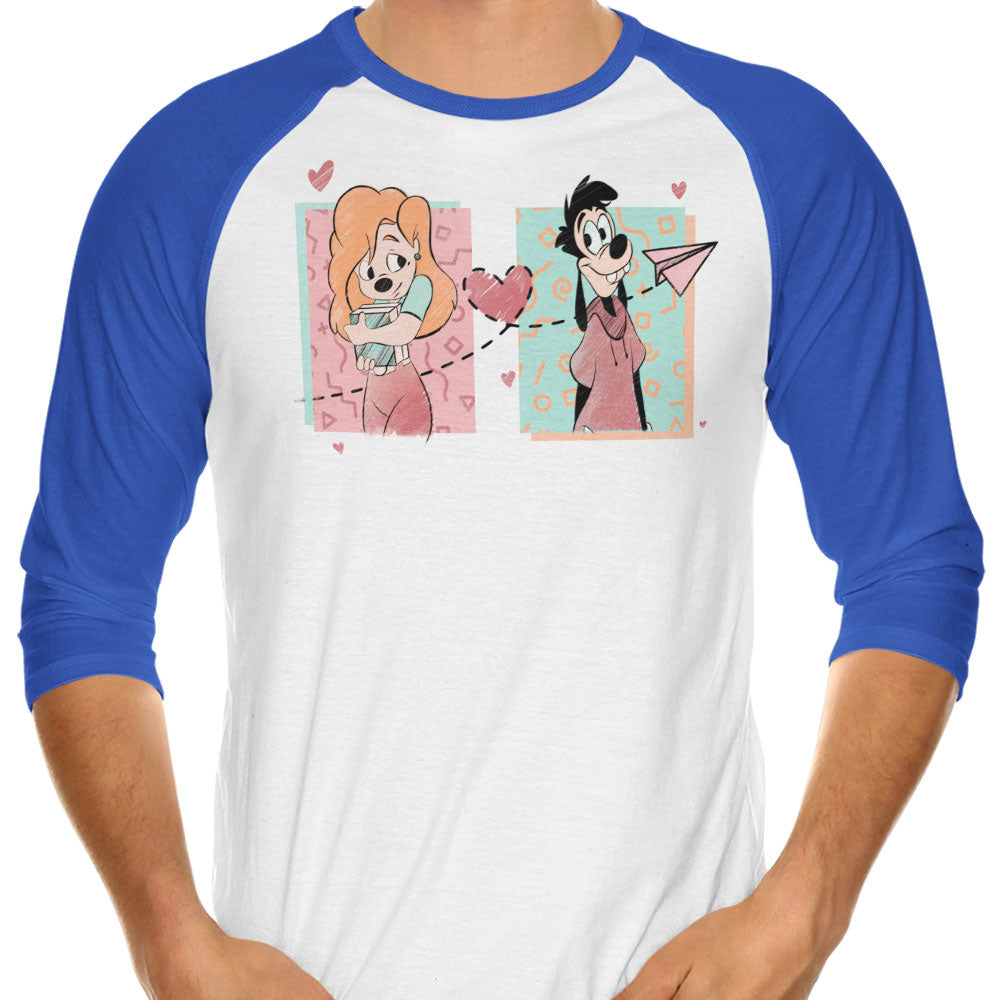 90's Love - 3/4 Sleeve Raglan T-Shirt Hoodie, Sweatshirt | CiraTrend.com (Image 4)