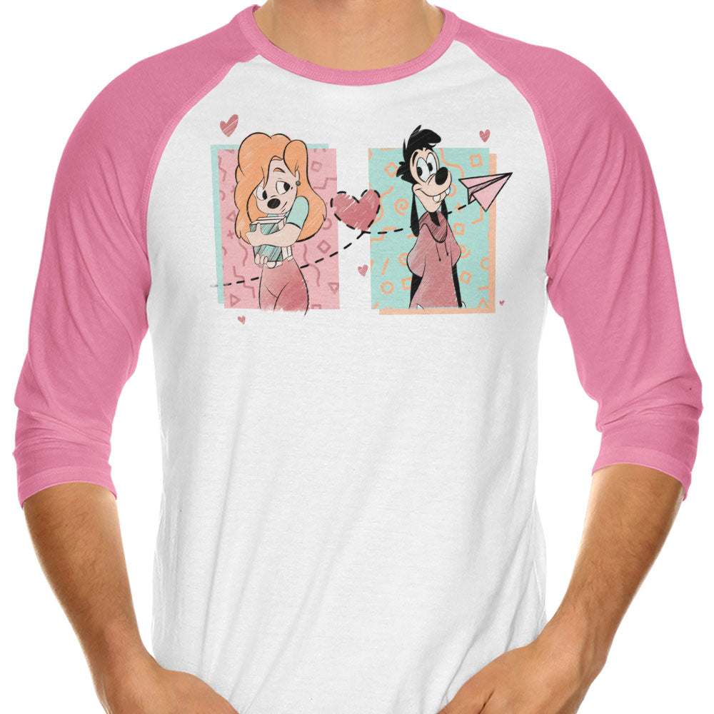 90's Love - 3/4 Sleeve Raglan T-Shirt Hoodie, Sweatshirt | CiraTrend.com (Image 3)