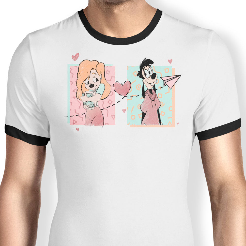 90's Love - Ringer T-Shirt Hoodie, Sweatshirt | CiraTrend.com (Image 1)