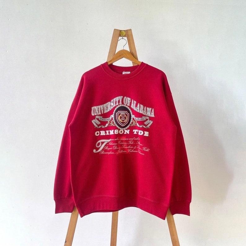 90s University of Alabama Crimson Tide sweatshirt