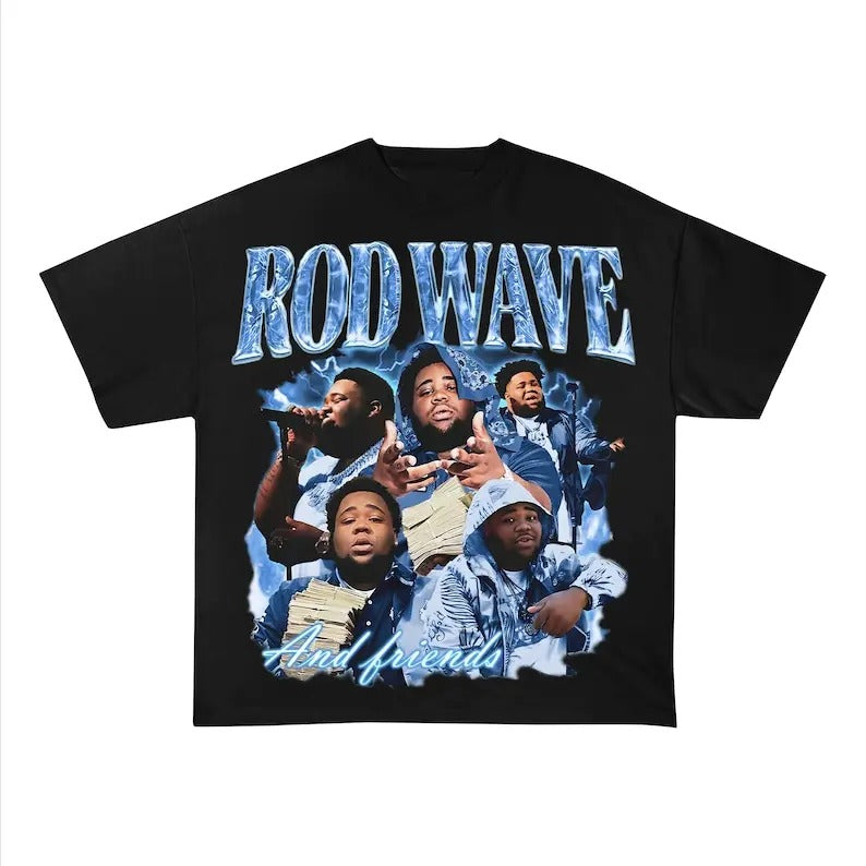 90s Vintage Graphic Tee, RD Wave Face, A Trendy Unisex Shirt for Rap Enthusiasts! Hoodie, Sweatshirt | CiraTrend.com