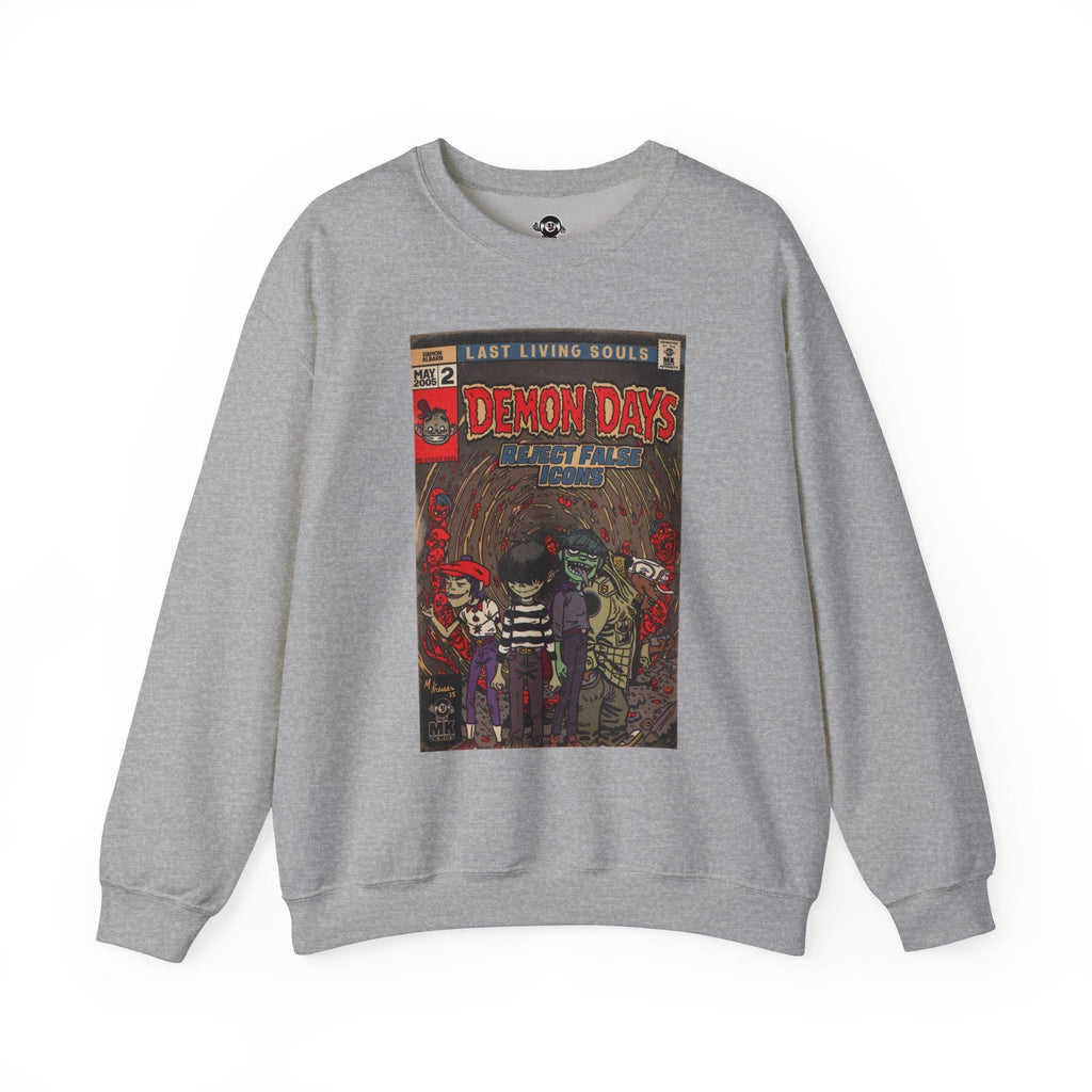 Demon Days - Unisex Heavy BlendÃ¢â€žÂ¢ Crewneck Sweatshirt T-Shirts, Hoodie | CiraTrend.com (Image 5)