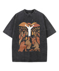Jesus Feeds 5000 Unisex Washed Christian T-shirt Hoodie, Sweatshirt | CiraTrend.com (Image 1)