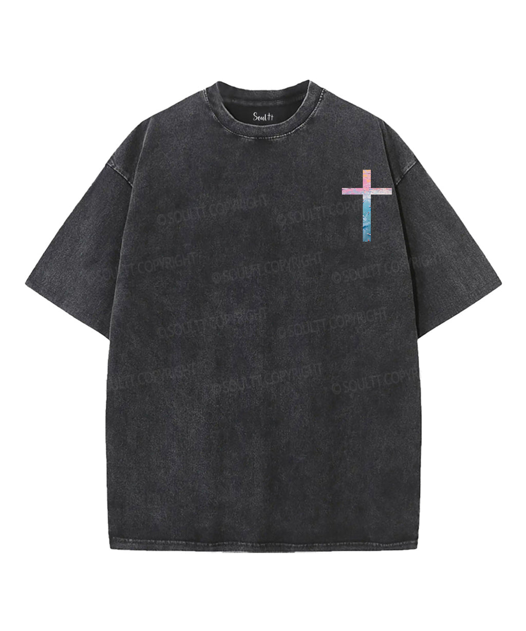 I Will Be With You Double Sided Unisex Washed Christian T-shirt Style021 Hoodie, Sweatshirt | CiraTrend.com (Image 2)