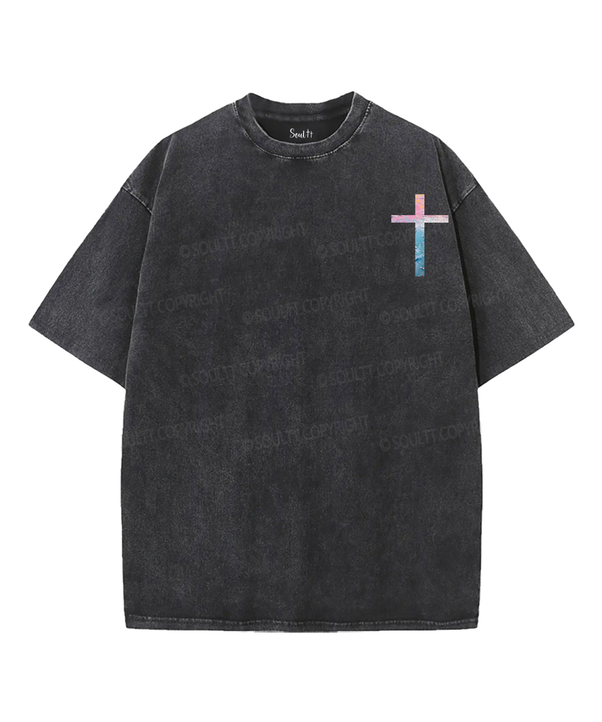 I Will Be With You Double Sided Unisex Washed Christian T-shirt Style021 Hoodie, Sweatshirt | CiraTrend.com (Image 2)