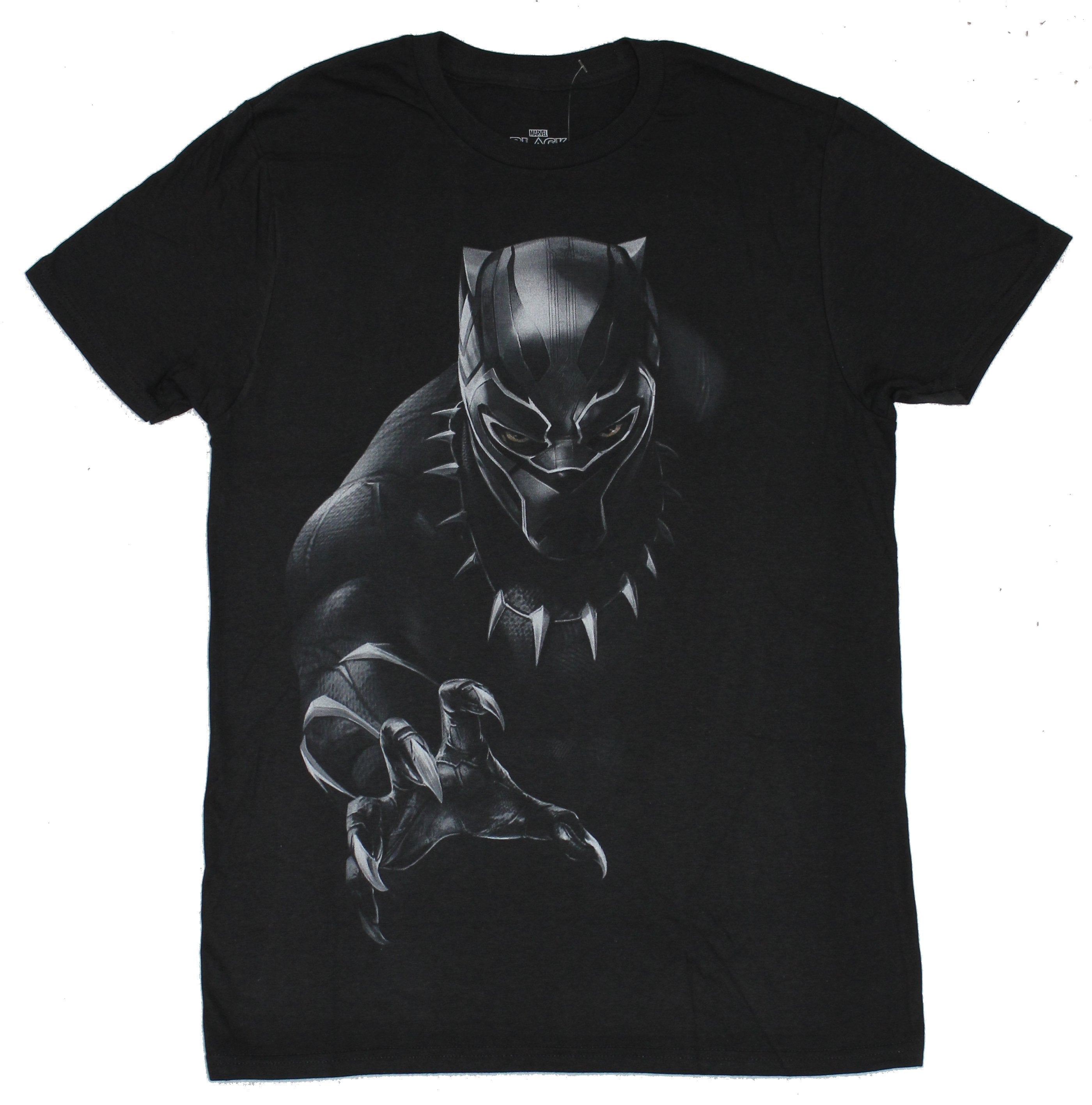 Black Panther Mens T-Shirt - Clawed Close Up Image Hoodie, Sweatshirt | CiraTrend.com