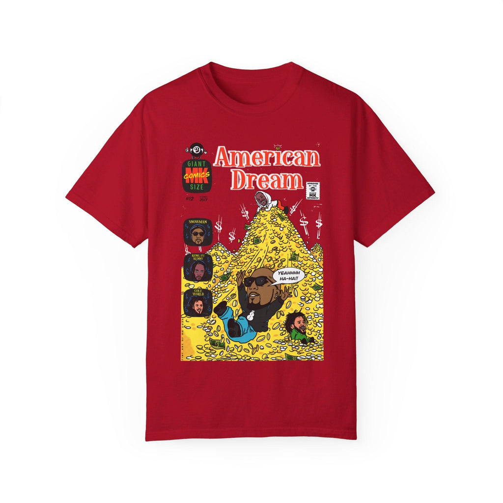 American Dream - Unisex Comfort Colors T-shirt Hoodie, Sweatshirt | CiraTrend.com (Image 4)