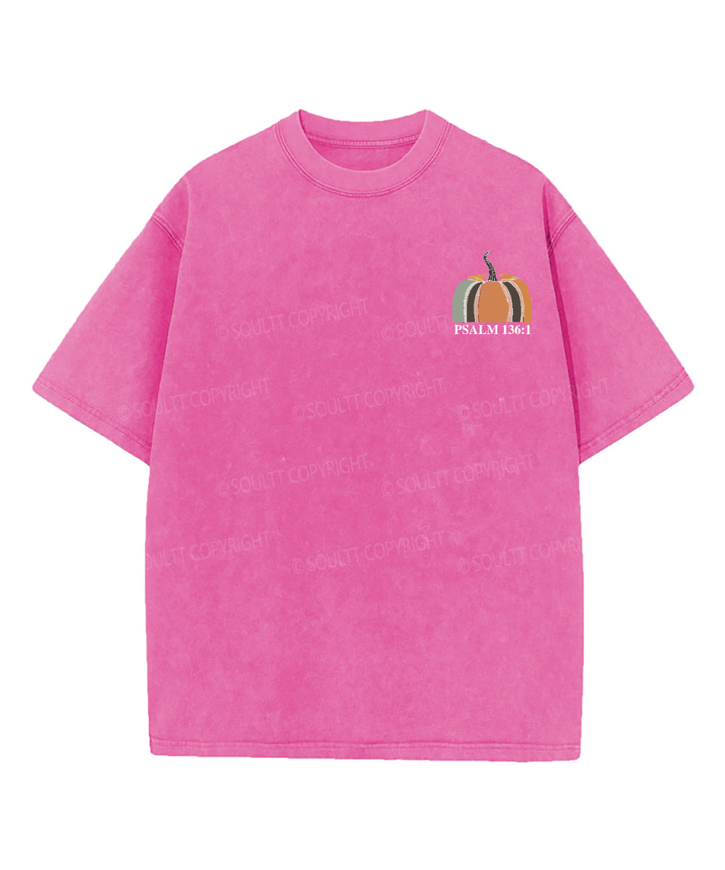 Give Thanks To The Lord Washed Christian T-shirt Hoodie, Sweatshirt | CiraTrend.com (Image 4)