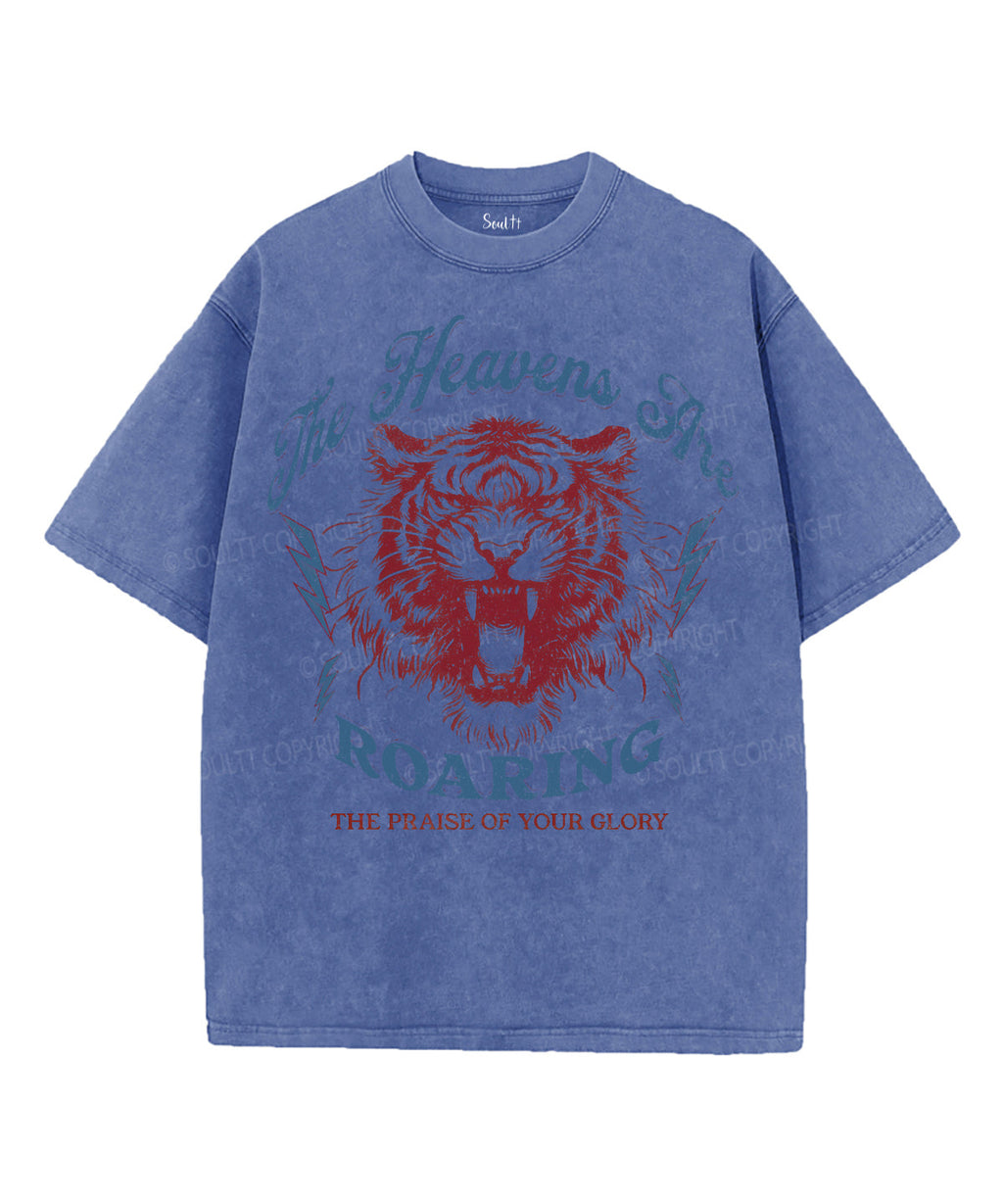 The Praise Of Your Glory Unisex Washed Christian T-shirt Hoodie, Sweatshirt | CiraTrend.com (Image 5)