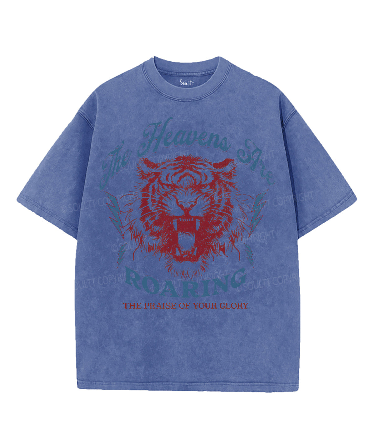The Praise Of Your Glory Unisex Washed Christian T-shirt Hoodie, Sweatshirt | CiraTrend.com (Image 5)