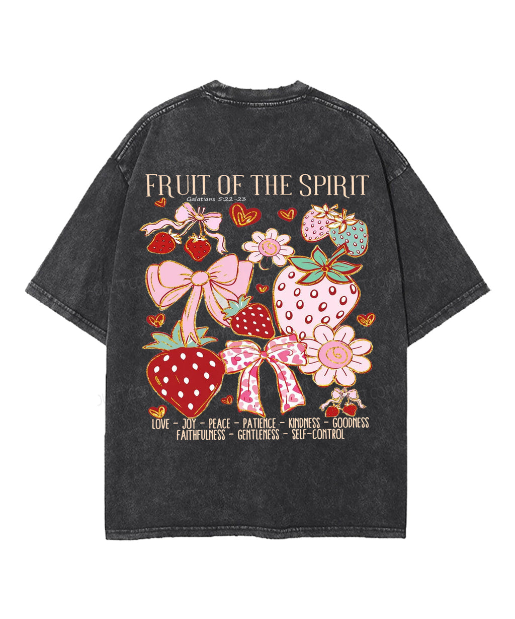 Fruit Spirit Double Sided Washed Christian Style031 T-Shirts, Hoodie, Sweatshirt
