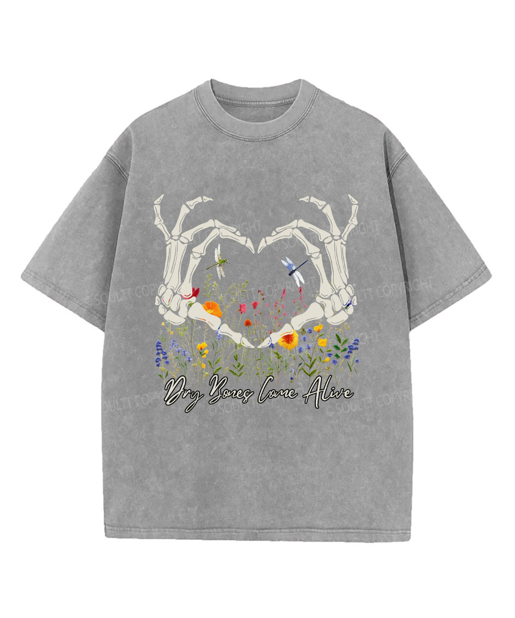 Dry Bones Come Alive Washed Christian T-Shirts, Hoodie, Sweatshirt
