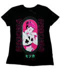 Hunter X Hunter Mens T-Shirt - Hisoka In Ornate Pink Oval Hoodie, Sweatshirt | CiraTrend.com