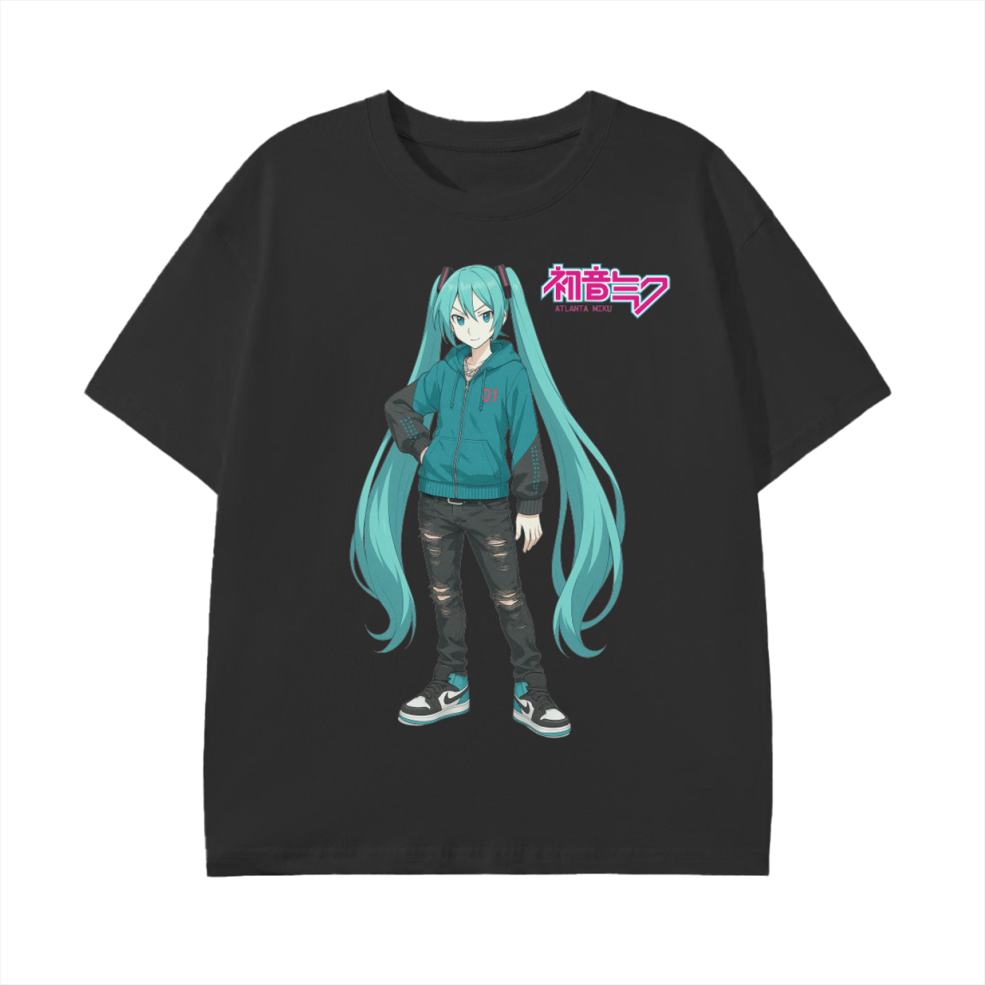 Atl Miku Tee Hoodie, Sweatshirt | CiraTrend.com (Image 2)
