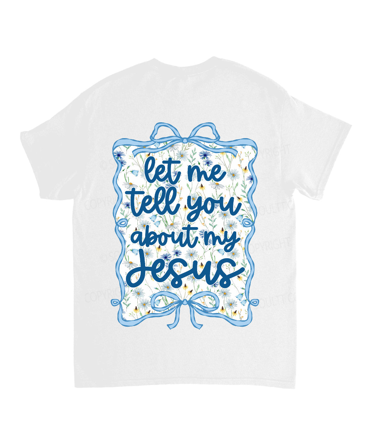 Let Me Tell You About My Jesus Double Sided Cotton Christian T-Shirts, Hoodie, Sweatshirt