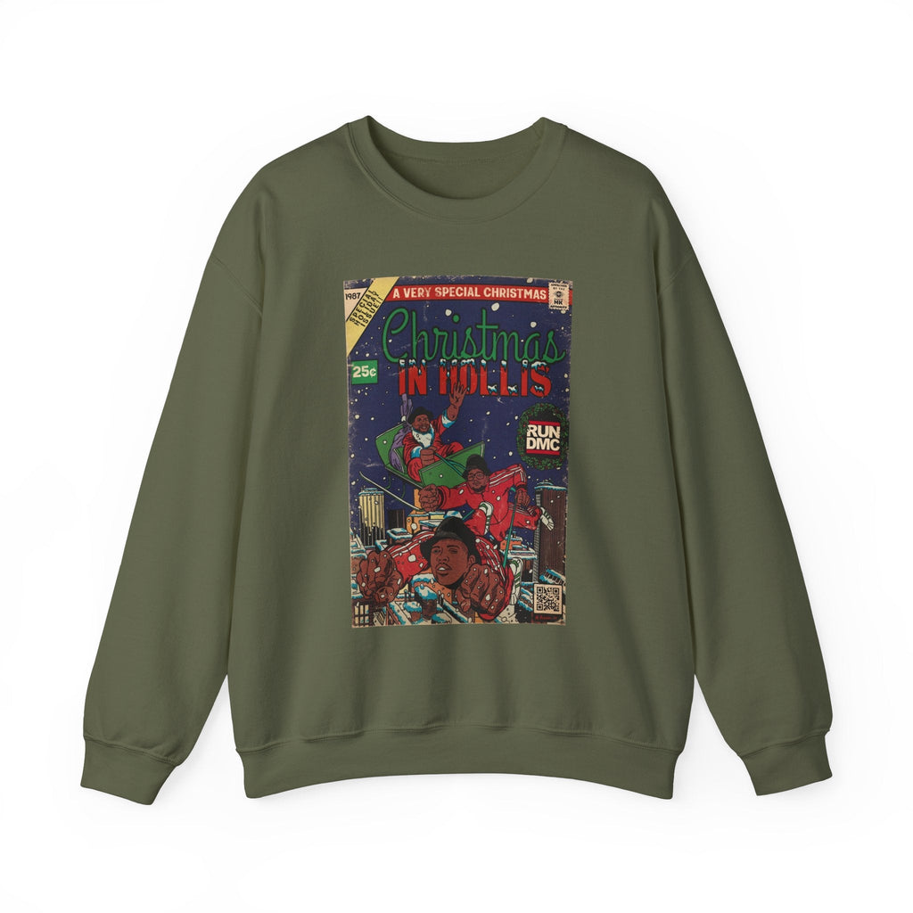 Christmas in Hollis - Unisex Heavy BlendÃ¢â€žÂ¢ Crewneck Sweatshirt T-Shirts, Hoodie | CiraTrend.com (Image 2)