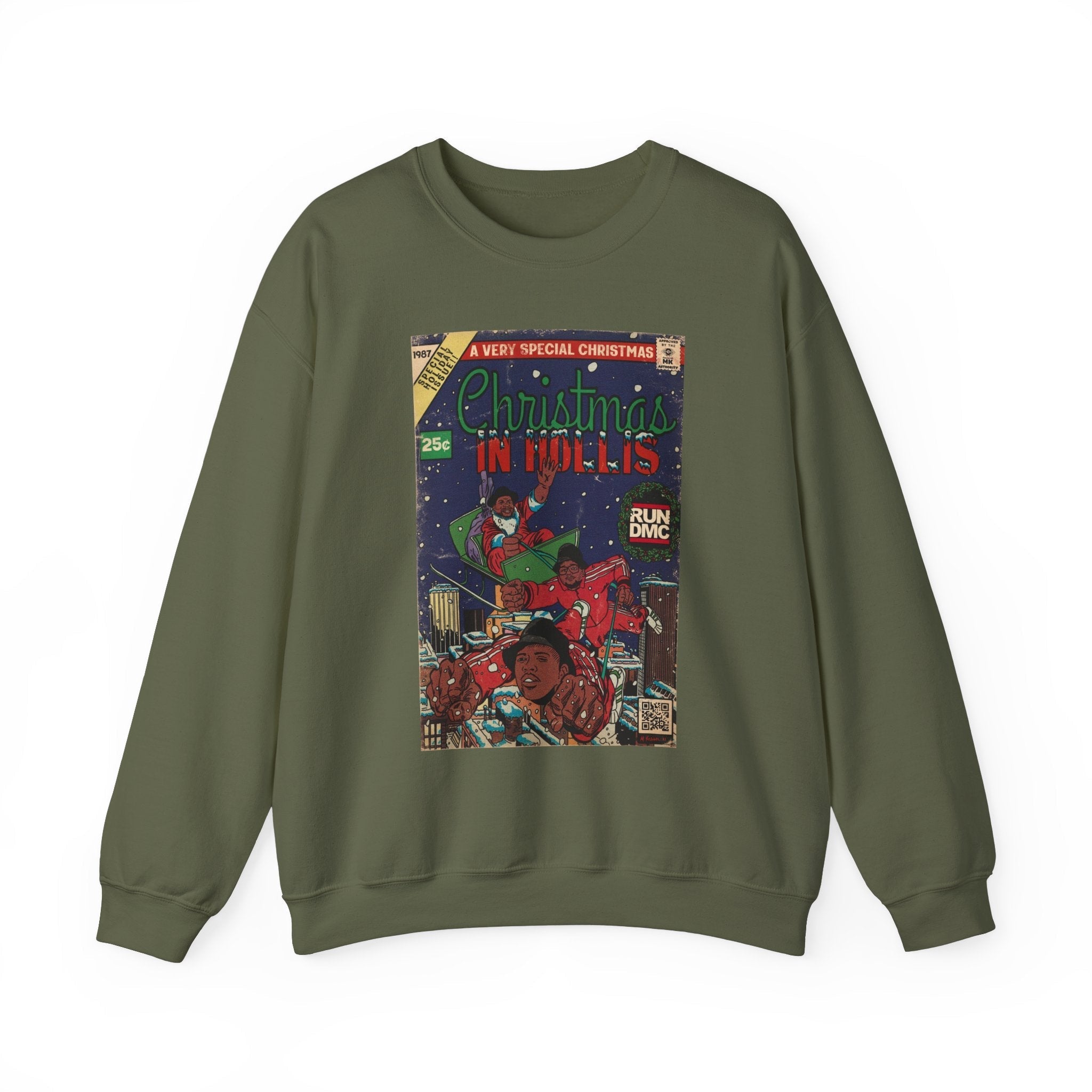 Christmas in Hollis - Unisex Heavy BlendÃ¢â€žÂ¢ Crewneck Sweatshirt T-Shirts, Hoodie | CiraTrend.com (Image 2)