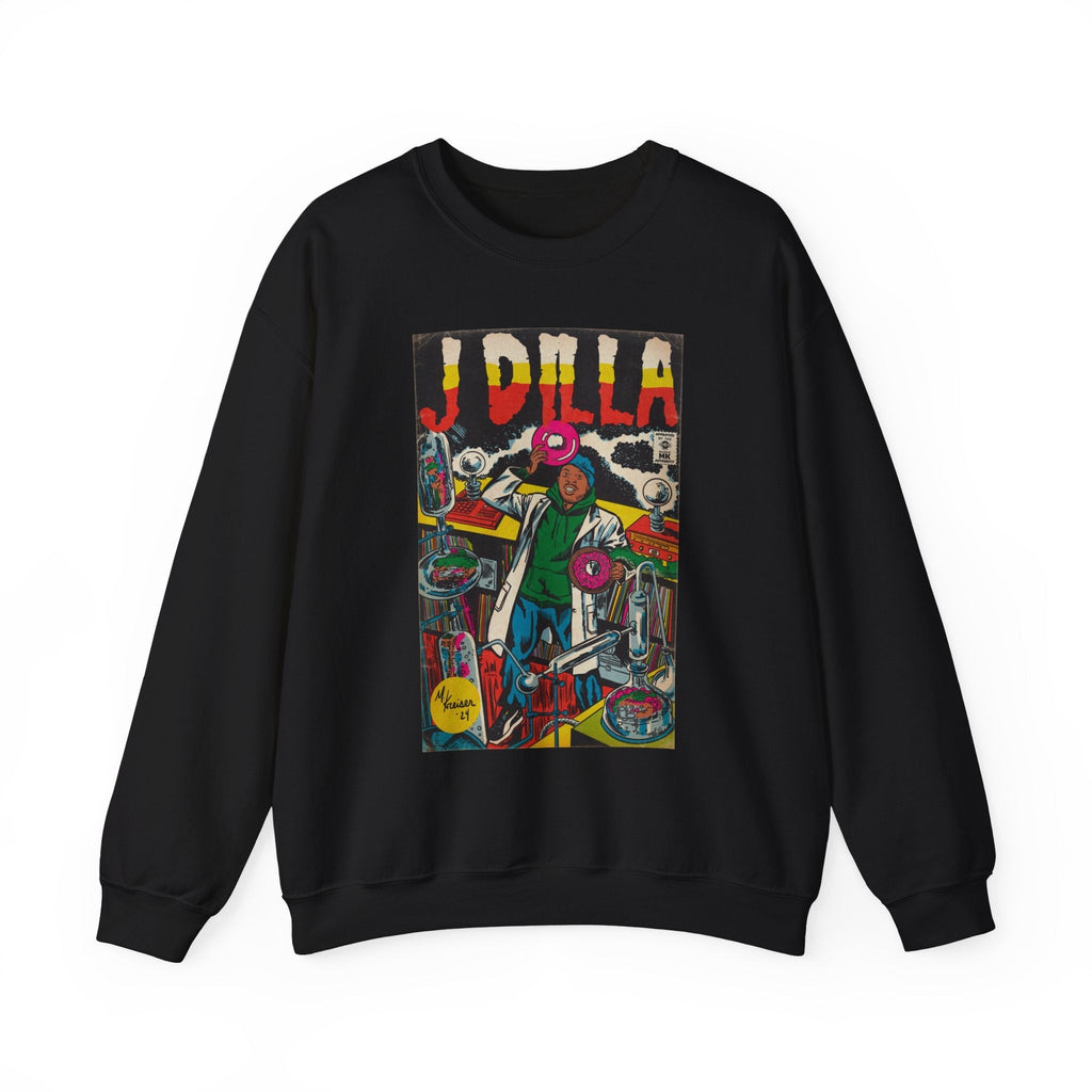Dilla - Comic Book Art - Unisex Heavy BlendÃ¢â€žÂ¢ Crewneck Sweatshirt T-Shirts, Hoodie | CiraTrend.com (Image 5)