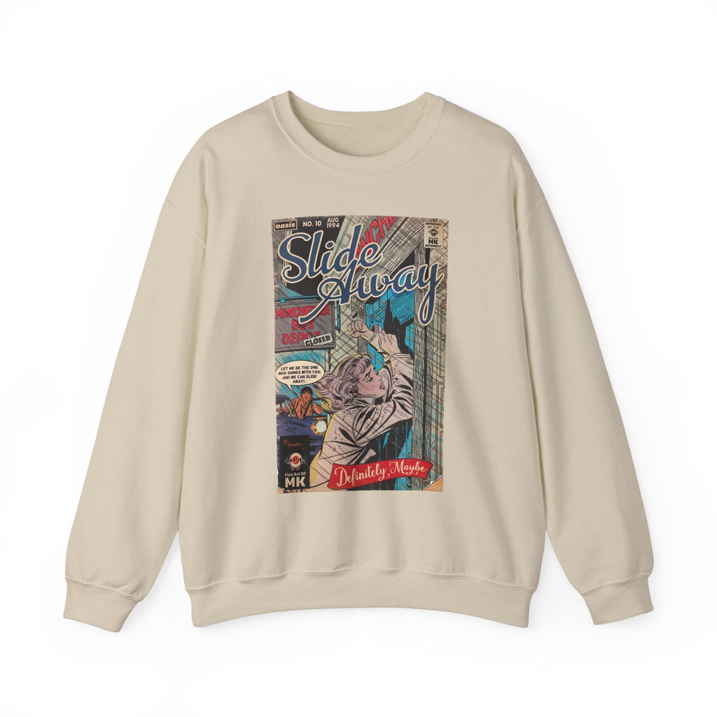 Slide Away - Unisex Heavy BlendÃ¢â€žÂ¢ Crewneck Sweatshirt T-Shirts, Hoodie | CiraTrend.com (Image 5)