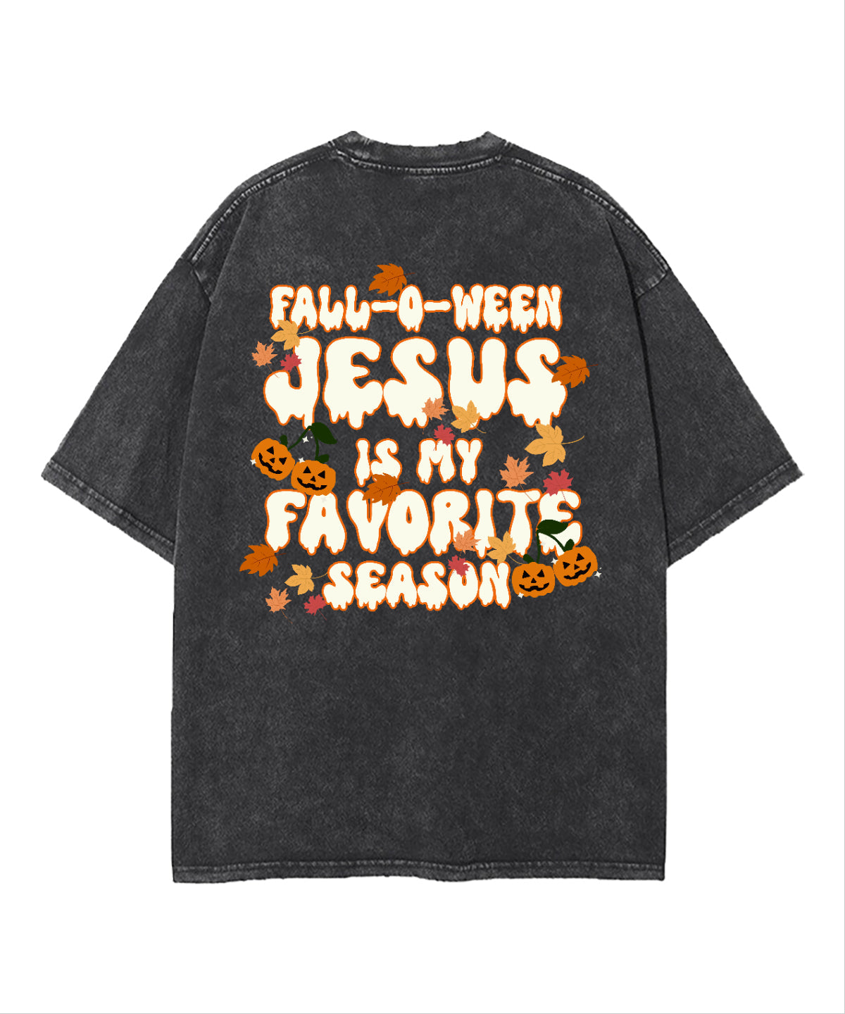 Fall O Ween Jesus Double SidedWashed Christian T-Shirts, Hoodie, Sweatshirt