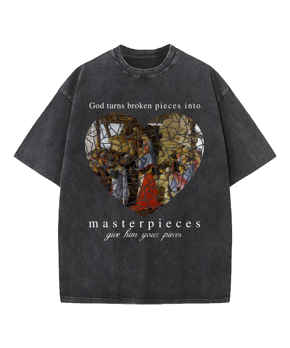Adoration of the Magi God Turns Washed Christian T-shirt Hoodie, Sweatshirt | CiraTrend.com (Image 1)