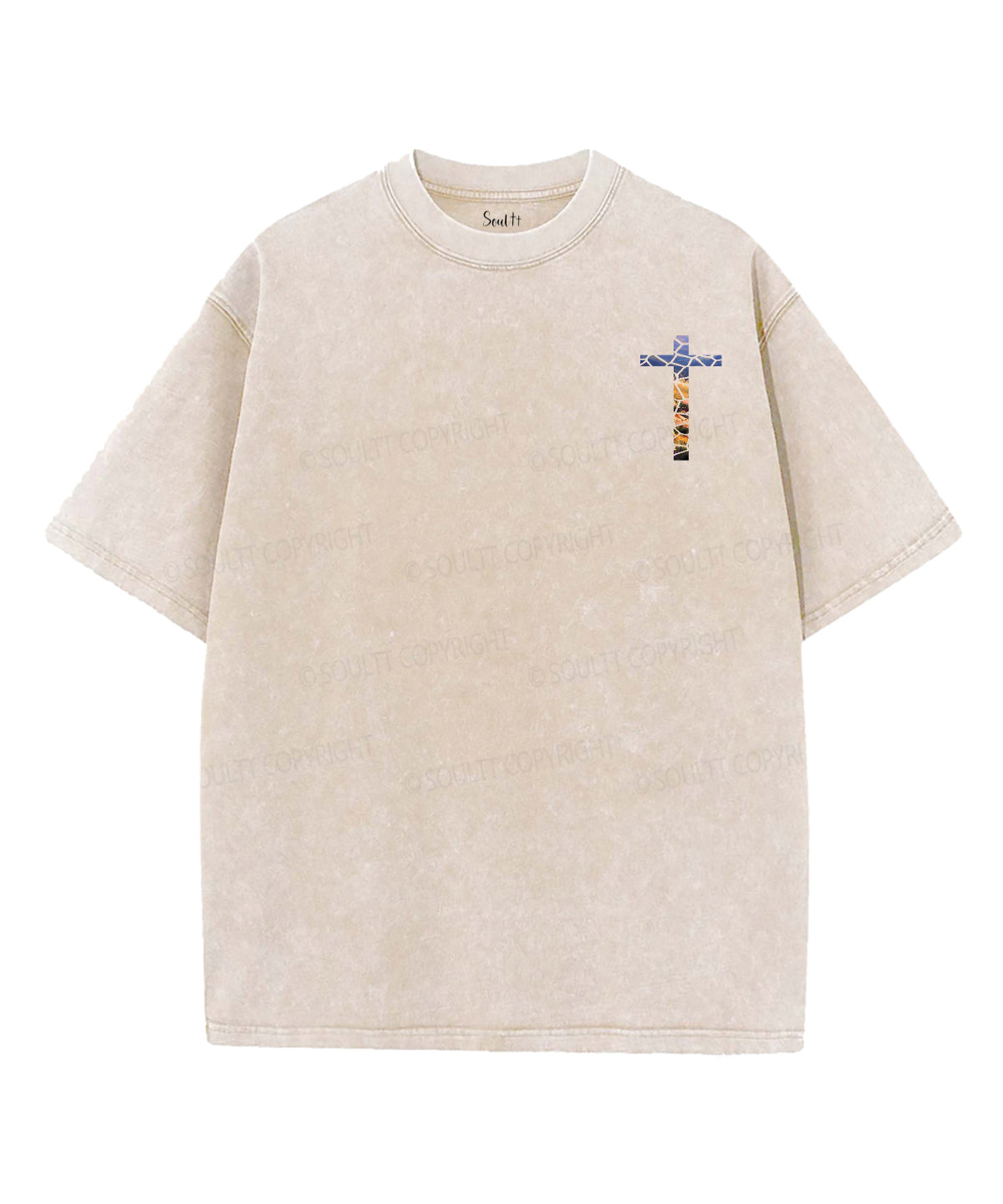 Masterpieces Double Sided Unisex Washed Christian T-shirt Hoodie, Sweatshirt | CiraTrend.com (Image 5)