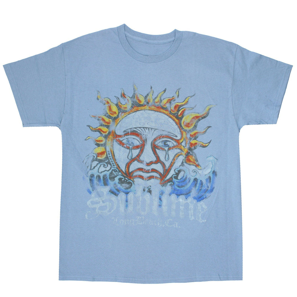 Blue Mens Sun T-shirt Hoodie, Sweatshirt | CiraTrend.com (Image 1)