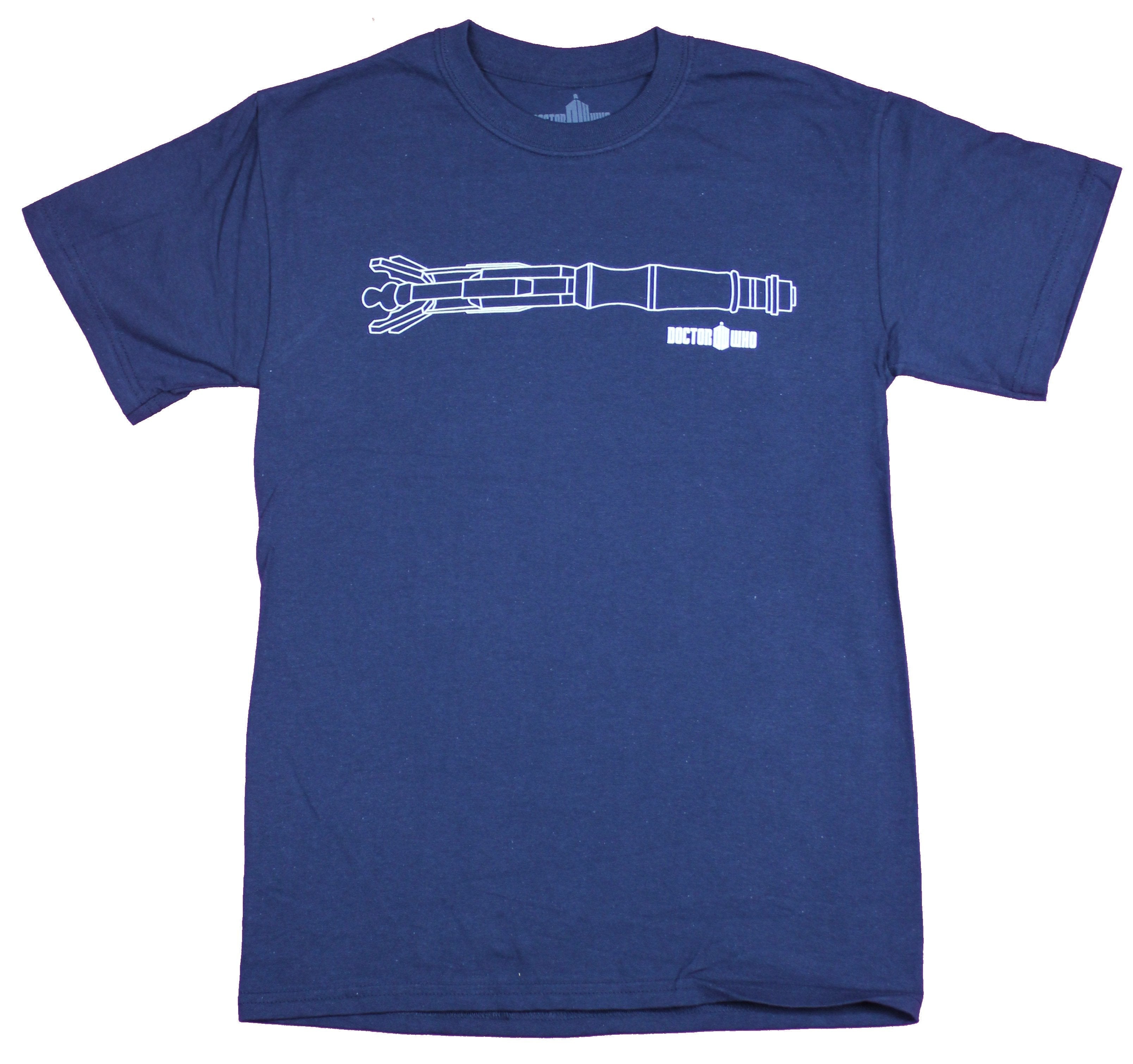 Doctor Who Mens T-Shirt  - Sonic Screwdriver Outline Image Hoodie, Sweatshirt | CiraTrend.com