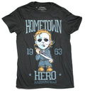 Halloween Mens T-Shirt - Hometown Hero Michael Myers Haddonfield Hoodie, Sweatshirt | CiraTrend.com