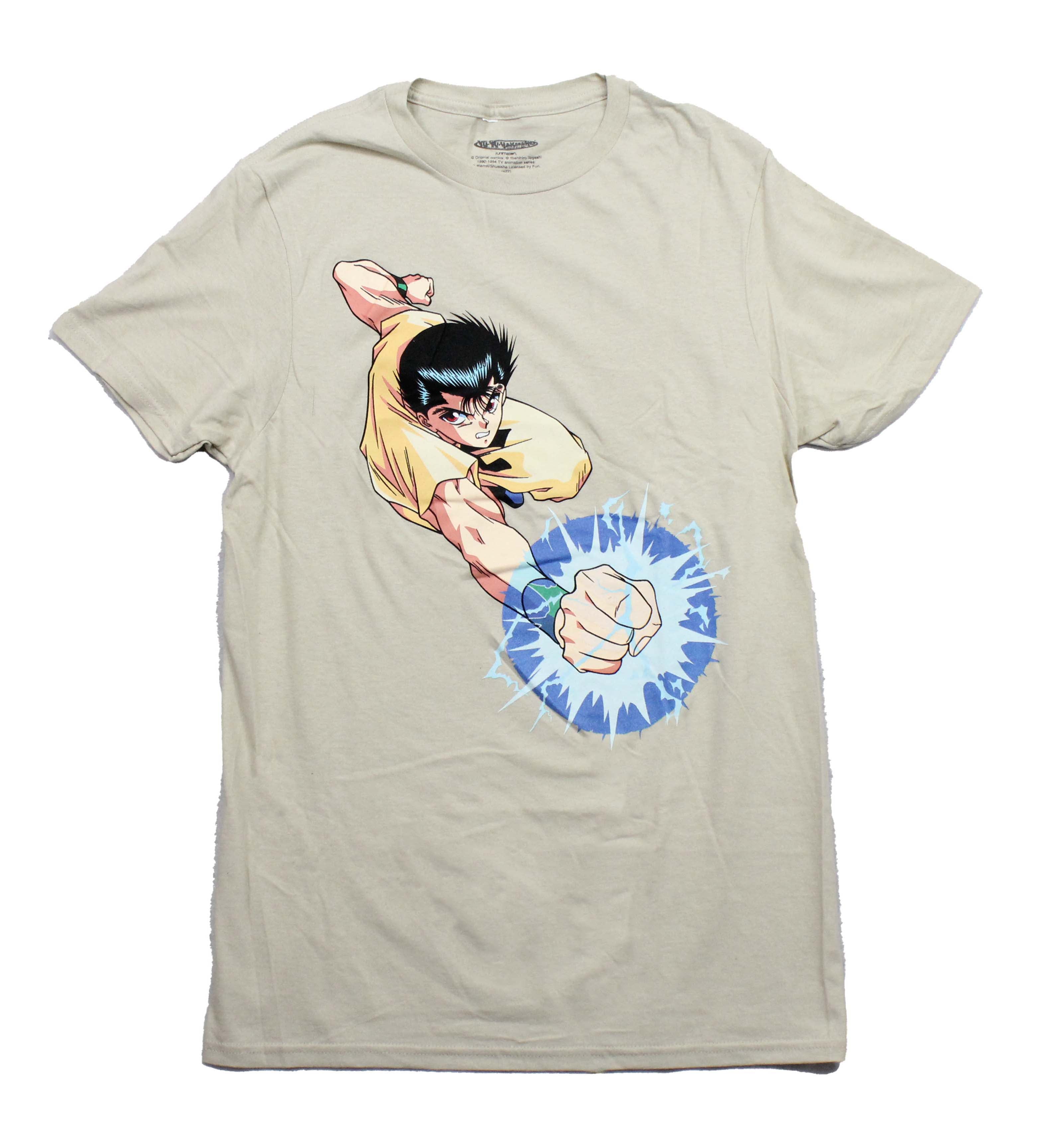 Yu Yu Hakusho Mens T-Shirt - Yasuke Urameshi Flying Power Move Hoodie, Sweatshirt | CiraTrend.com