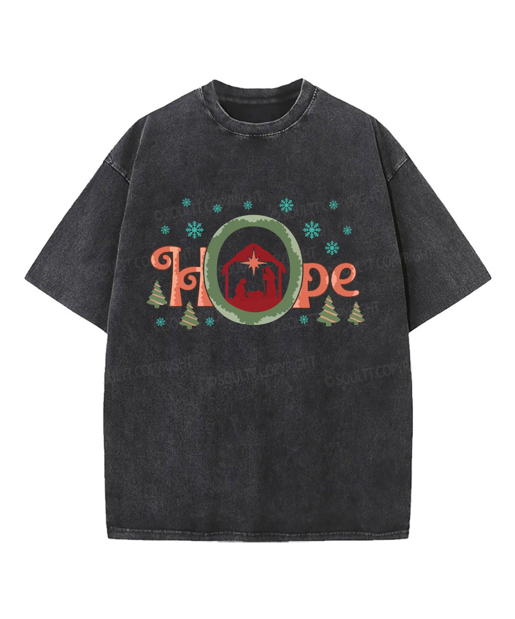 His Hope Washed Christian T-Shirts, Hoodie, Sweatshirt