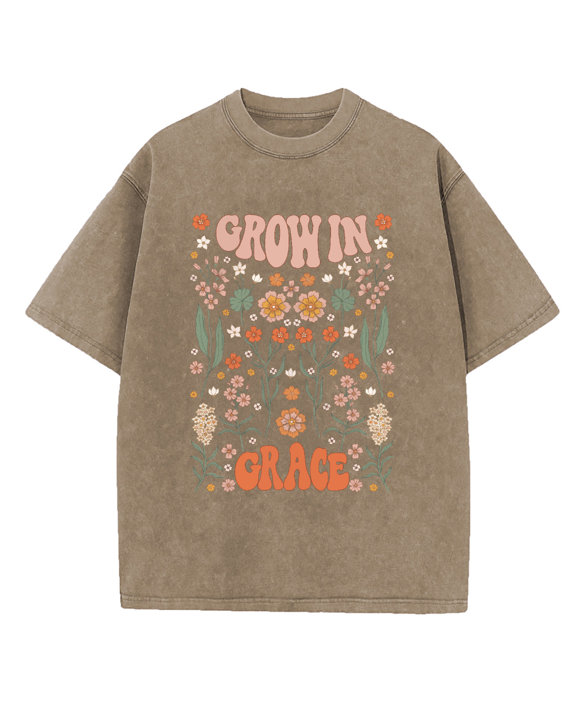 Grow In Grace Washed Christian T-shirt Style003 Hoodie, Sweatshirt | CiraTrend.com (Image 5)
