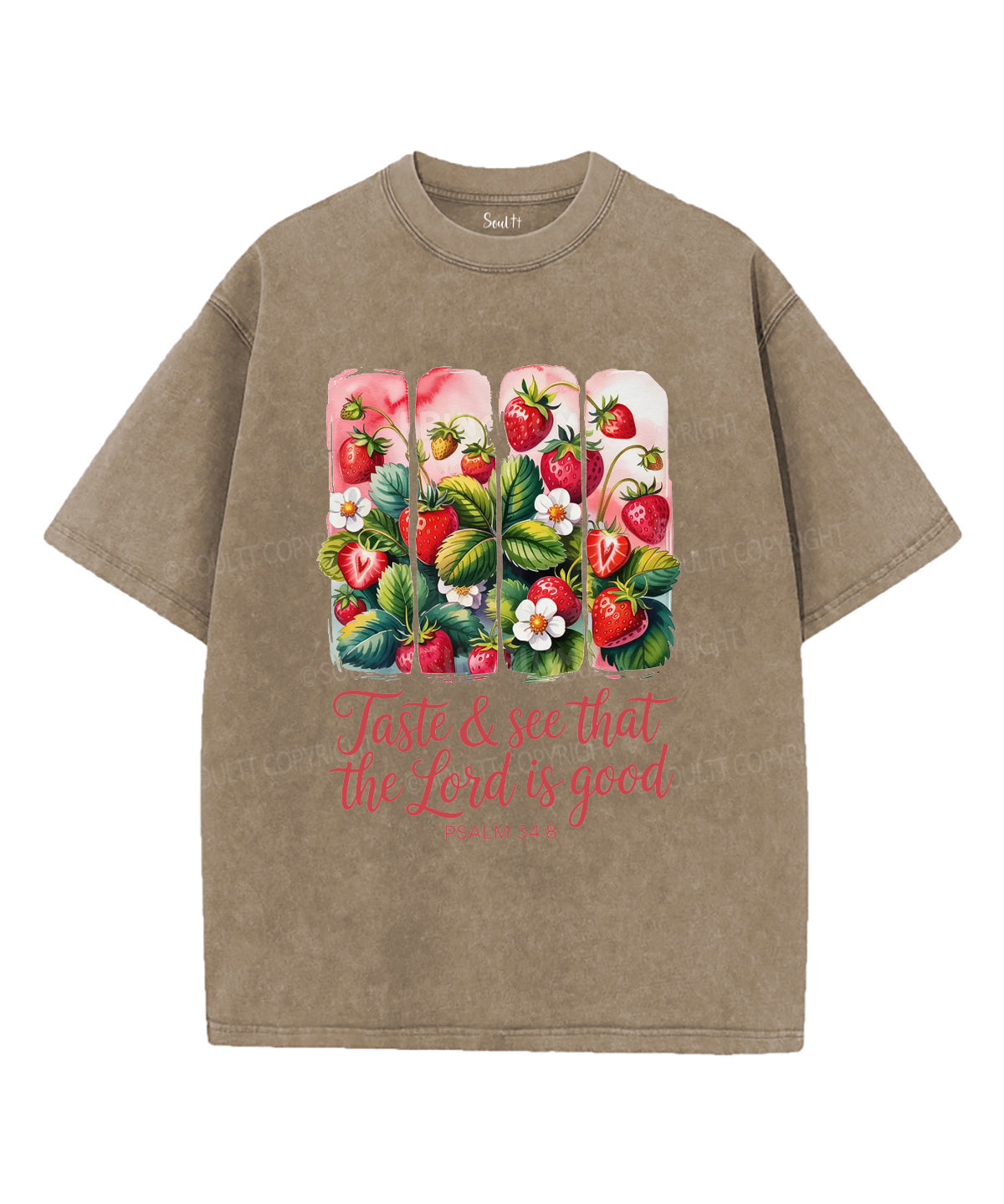 The Lord Is Good Unisex Washed Christian T-shirt Hoodie, Sweatshirt | CiraTrend.com (Image 5)