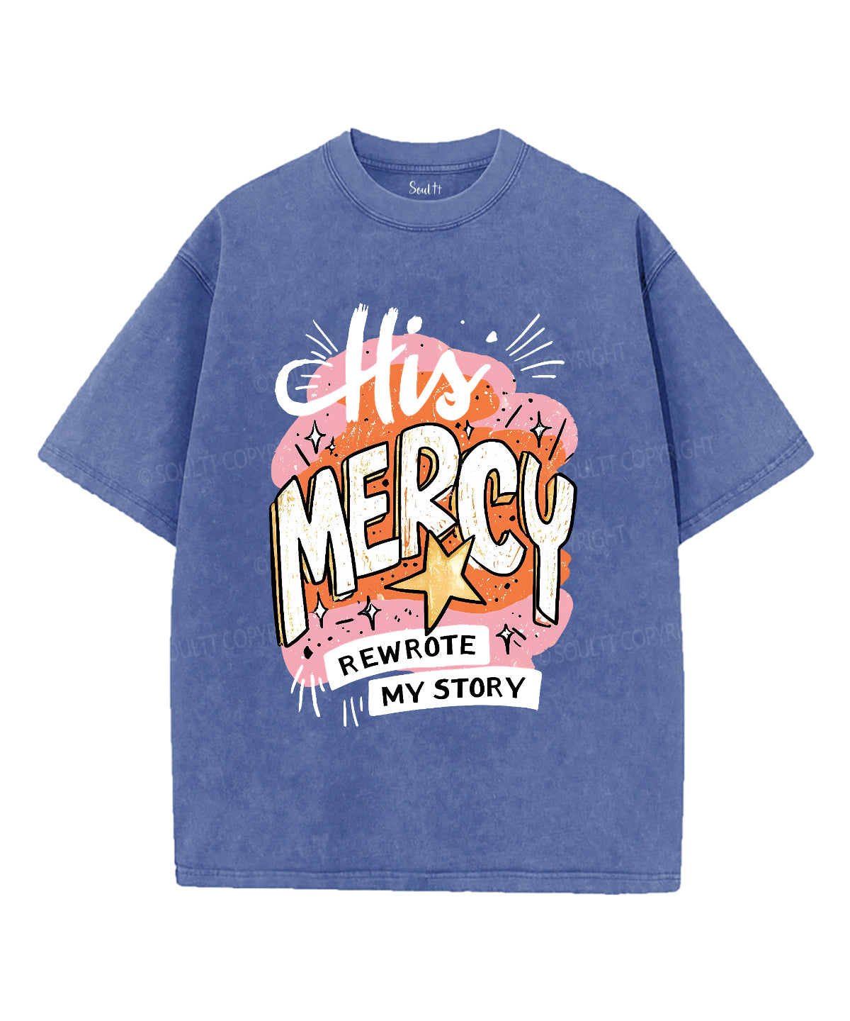 His Mercy Washed Christian T-Shirts, Hoodie, Sweatshirt
