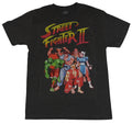 Street Fighter II Mens T-Shirt - Classic Group Cover Art Image Hoodie, Sweatshirt | CiraTrend.com