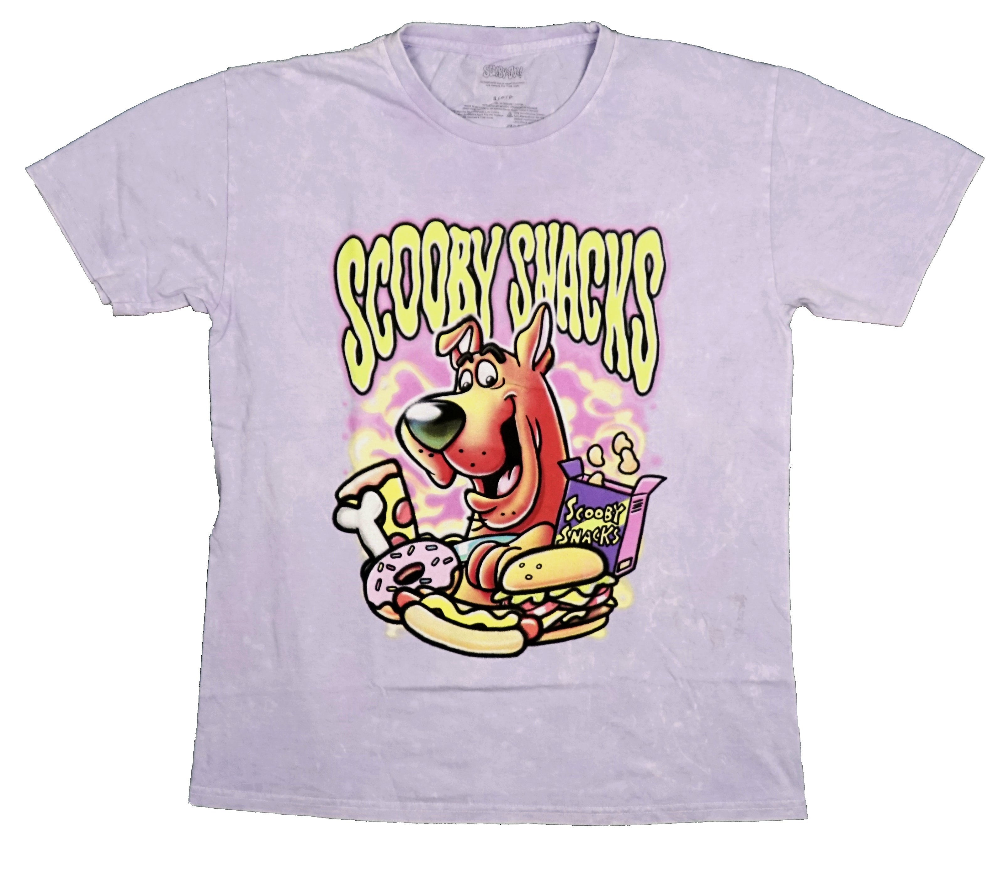 Scooby-Doo Mens T-Shirt - Eating Scooby Snacks Graffiti Style Hoodie, Sweatshirt | CiraTrend.com