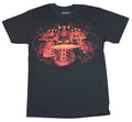 Doctor Who Mens T-Shirt  - Exterminate Red Tinted Dalek Trio Image Hoodie, Sweatshirt | CiraTrend.com