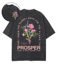 The Plan I Have For You Double Sided Unisex Washed Christian T-shirt Hoodie, Sweatshirt | CiraTrend.com (Image 1)