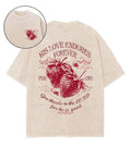 His Love Endures Forever Double Sided Unisex Washed Christian T-shirt Style006 Hoodie, Sweatshirt | CiraTrend.com (Image 1)