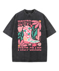 Howdy First Grade Washed Christian T-Shirts, Hoodie, Sweatshirt