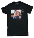 Child's Play Mens T-Shirt - Chucky Meme Crazy AF Hoodie, Sweatshirt | CiraTrend.com