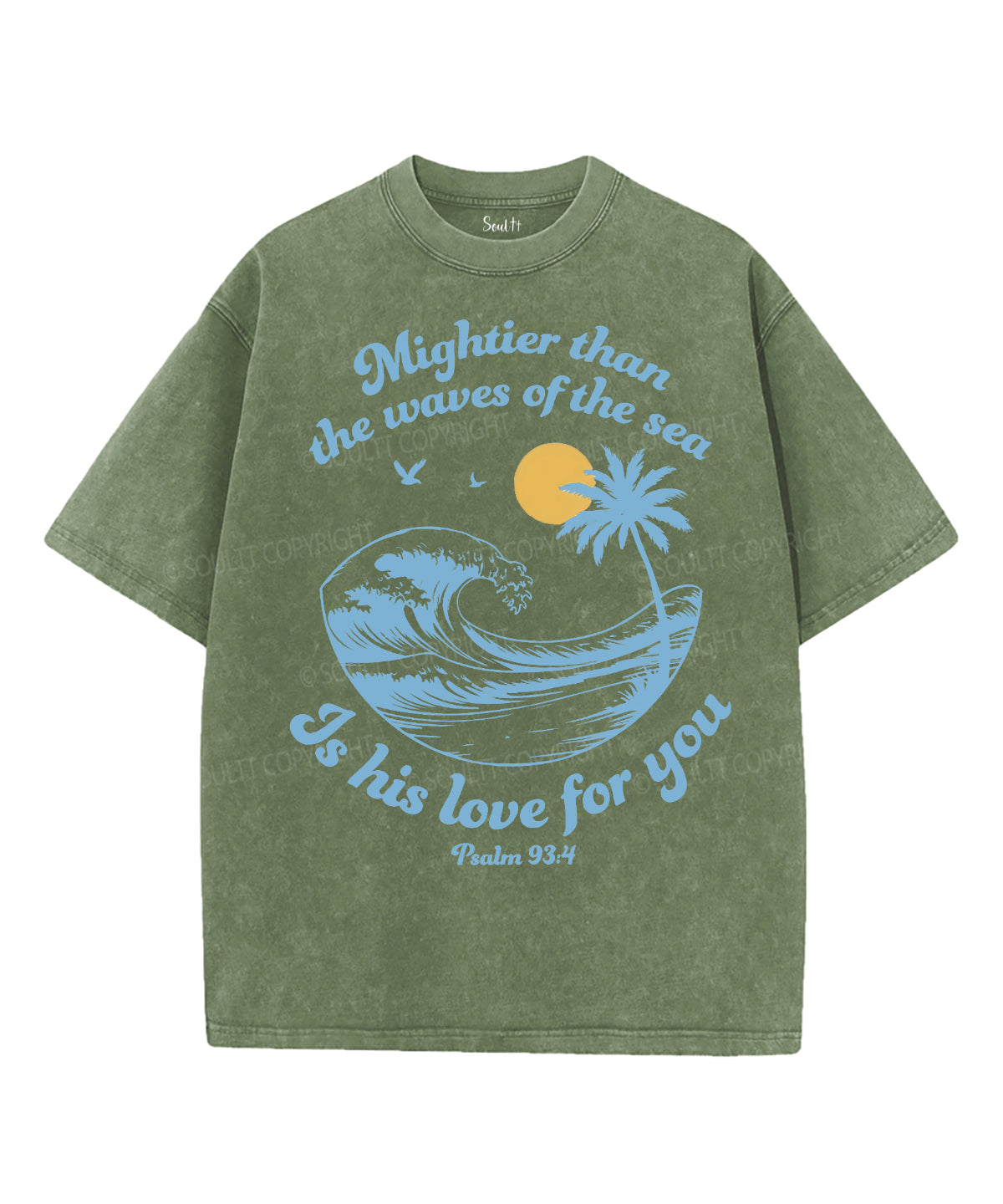 His Love For You Unisex Washed Christian T-shirt Style003 Hoodie, Sweatshirt | CiraTrend.com (Image 4)